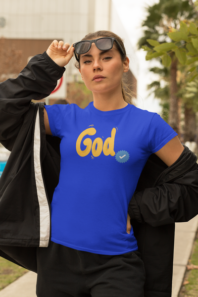 Unisex GOD Verified short sleeve t-shirt